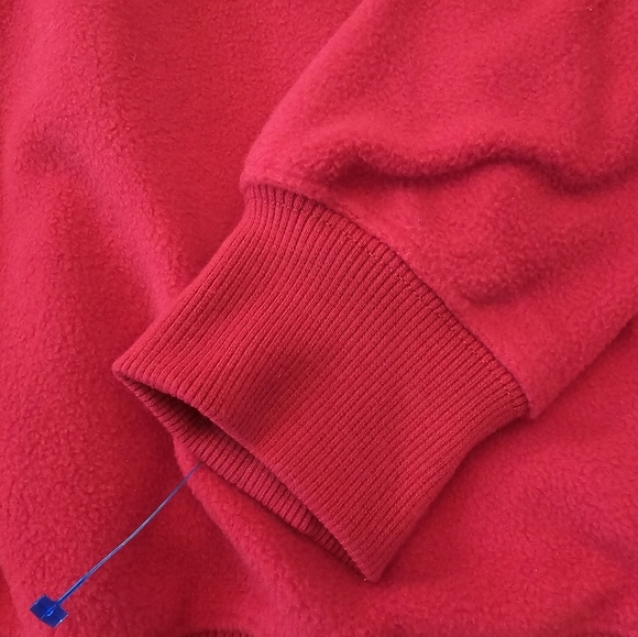 Alfred Dunner Red Embroidered Fleece Sweatshirt Petite Small PS - Picture 2 of 8